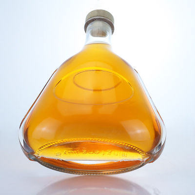 700 ml Glasflasche für Gin, Rum, Champagner, Brandy oder Whisky