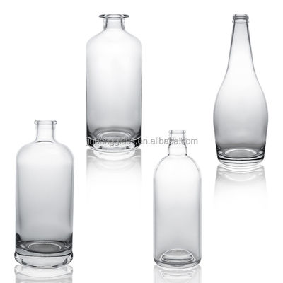 Glasgetränkeflasche für Champagner Brandy und Whisky 750 ml Super-Flickenmaterial