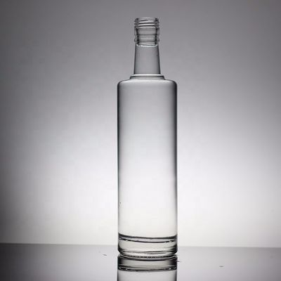 Durchsichtige oder individualisierte Flaschenfarbe Personalisierte Wodka-Glasflasche für Massenbestellungen