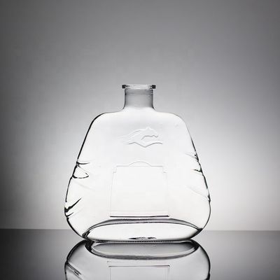 Schönheits-Frauen-Glasflasche für Weinliebhaber und Kenner