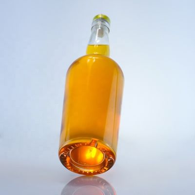 750 ml klare Valiant Glasflasche für Bier aus klarem Glas
