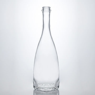 Glaskork versiegelte Super Flint Spear Spiritsflasche für Whisky Wodka Tequila Gin Rum