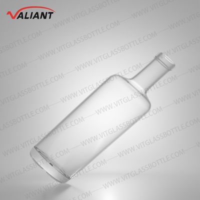 Bier Gin Rum Glasflasche mit hohem Flint