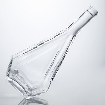 Glasflaschenverpackung für Alkohol Brandy Wodka Whisky Gin Rum 700ml 750ml Custom Design