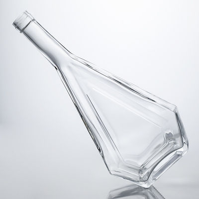 Glasflaschenverpackung für Alkohol Brandy Wodka Whisky Gin Rum 700ml 750ml Custom Design