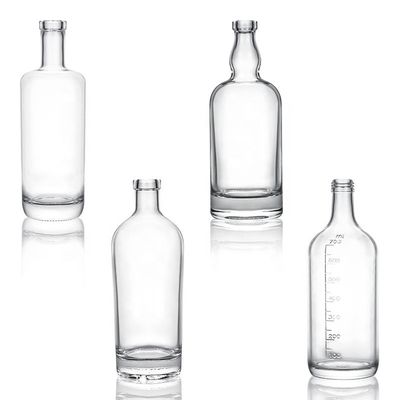 CROWN CAP Versiegelung von 200 ml klaren runden Glasflaschen für kohlensäurehaltige Getränke