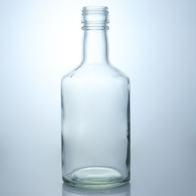 CROWN CAP Versiegelung von 200 ml klaren runden Glasflaschen für kohlensäurehaltige Getränke