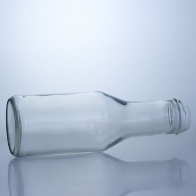 Flasche aus klarem Flintglas für Milchsaft Salat Chilisauce Ketchup 300 ml 500 ml 700 ml