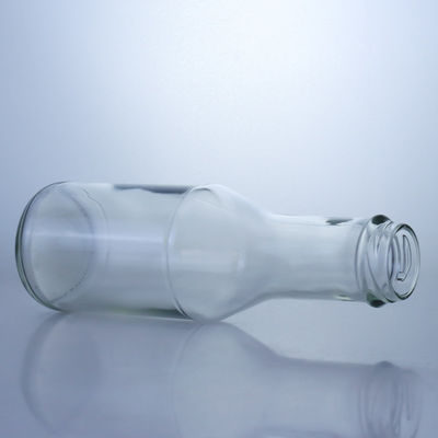 Flasche aus klarem Flintglas für Milchsaft Salat Chilisauce Ketchup 300 ml 500 ml 700 ml