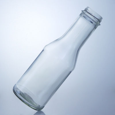 Flasche aus klarem Flintglas für Milchsaft Salat Chilisauce Ketchup 300 ml 500 ml 700 ml
