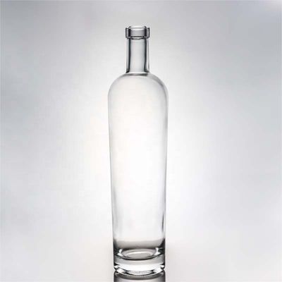 Klarer oder kundenspezifischer Korkkappe 700 ml 750 ml runde Glasflasche für in Yuncheng Valiant