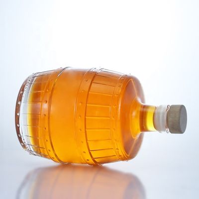 700 ml 750 ml spezielle Glasflasche für Whisky Tequila Brandy Rum Gin Glaskragen