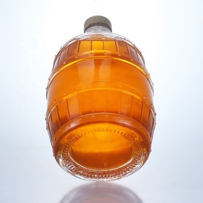 700 ml 750 ml spezielle Glasflasche für Whisky Tequila Brandy Rum Gin Glaskragen