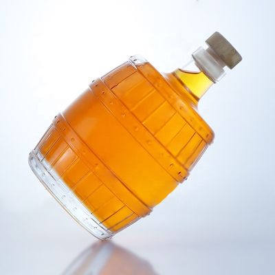 700 ml 750 ml spezielle Glasflasche für Whisky Tequila Brandy Rum Gin Glaskragen
