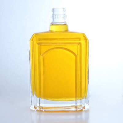 Maßgeschneiderte 375 ml 500 ml 700 ml 750 ml Super Flint Glasflasche für Gin Wodka Tequila Rum