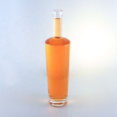 750 ml Flasche aus Flintglas mit Korken und Säure-Etch-Oberflächenbehandlung