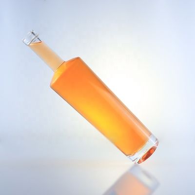750 ml Flasche aus Flintglas mit Korken und Säure-Etch-Oberflächenbehandlung