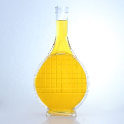 Glaswaren Einzigartige Flasche 750 ml 700 ml für Wodka Whiskey Tequila Brandy