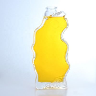 Glaswaren Einzigartige Flasche 750 ml 700 ml für Wodka Whiskey Tequila Brandy