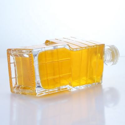 Glaswaren Einzigartige Flasche 750 ml 700 ml für Wodka Whiskey Tequila Brandy
