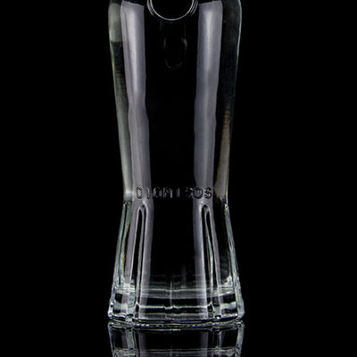 500ml700ml750ml klare Whisky Flasche mit Super Flint Glas Custom geschnitzt einzigartiges Design
