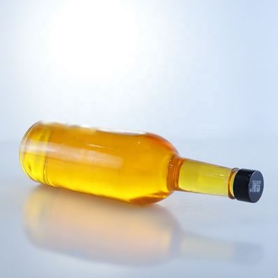 Extra Flint Luxury Design 1L Glasflasche perfekt für Wodka Kragen Material Glas