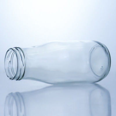 250 ml Glas-Food-Glas für Milchsaft Versiegelung Typ SCREW CAP Körpermaterial Glas
