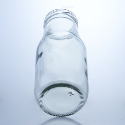 250 ml Glas-Food-Glas für Milchsaft Versiegelung Typ SCREW CAP Körpermaterial Glas