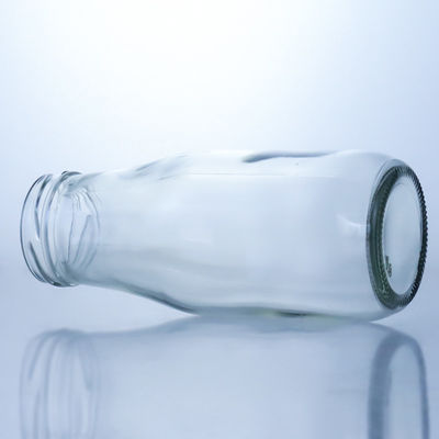 250 ml Glas-Food-Glas für Milchsaft Versiegelung Typ SCREW CAP Körpermaterial Glas