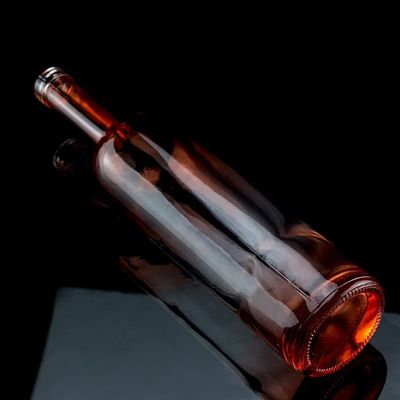 Beschichtung Rot 750 ml Tequila Glasflasche mit einzigartigem Design und Kork