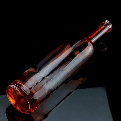 Beschichtung Rot 750 ml Tequila Glasflasche mit einzigartigem Design und Kork