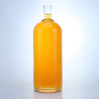 375 ml 500 ml 700 ml 750 ml 1000 ml Glasflasche für Spirituosen mit Korken und Schraubendeckel
