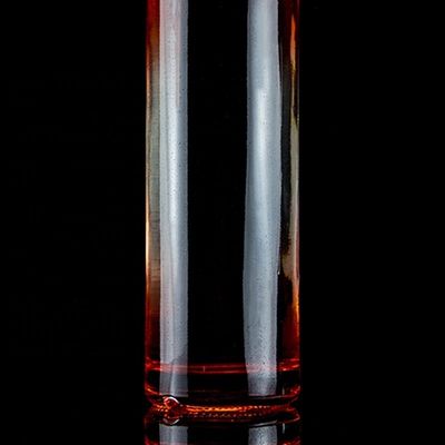 Beschichtung Rot 750 ml Tequila Glasflasche mit einzigartigem Design und Kork