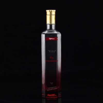 750 ml Glasflasche für Industrie- und Glaskragen in Mexiko Tequila