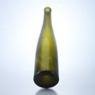 500 ml 700 ml Flint Glasflasche in antiker grüner Farbe für Wein- oder Champagnerverpackungen