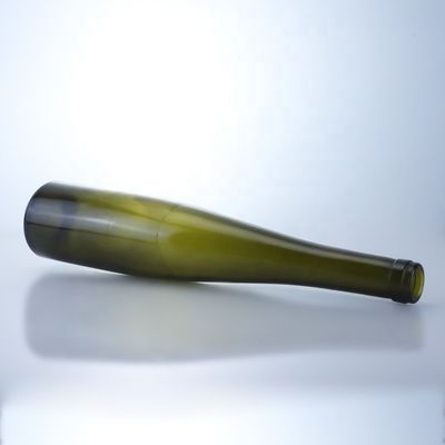500 ml 700 ml Flint Glasflasche in antiker grüner Farbe für Wein- oder Champagnerverpackungen