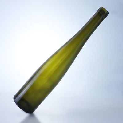 500 ml 700 ml Flint Glasflasche in antiker grüner Farbe für Wein- oder Champagnerverpackungen