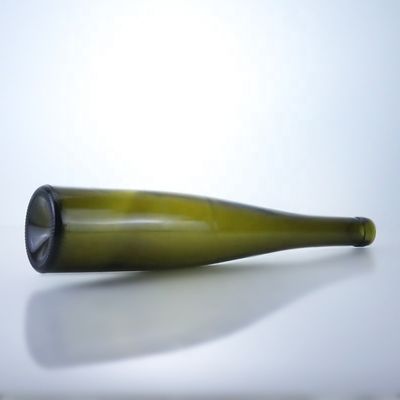 500 ml 700 ml Flint Glasflasche in antiker grüner Farbe für Wein- oder Champagnerverpackungen