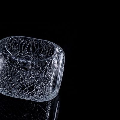 Glasrunder 700 ml 750 ml Glasflasche Vodka Glasflasche Weinflasche mit Korkendichtung