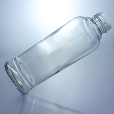 Teesylindrische 420 ml Glasgetränkeflaschen mit Korkkappe und zylindrischer Form