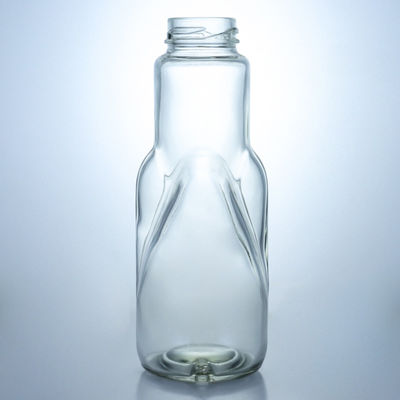 Flasche Farbe Klar 360 ml Glasflasche für Milchsaft Kaffee Schraubverschluss