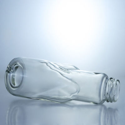 Flasche Farbe Klar 360 ml Glasflasche für Milchsaft Kaffee Schraubverschluss