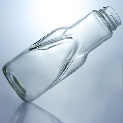 Flasche Farbe Klar 360 ml Glasflasche für Milchsaft Kaffee Schraubverschluss