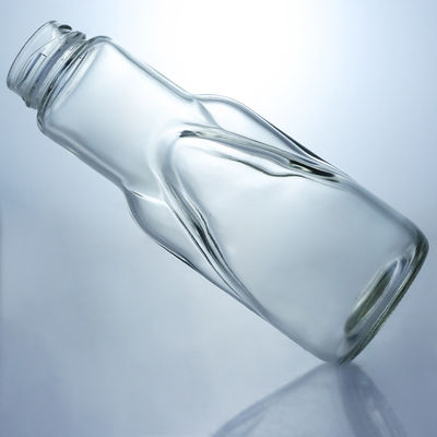 Flasche Farbe Klar 360 ml Glasflasche für Milchsaft Kaffee Schraubverschluss