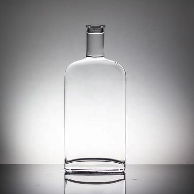 800 ml 1000 ml 3000 ml große Whisky Glasflasche Rund 500 ml Quadrat Glas Wasserflasche