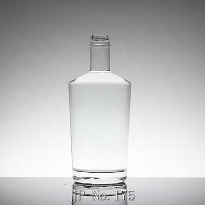 800 ml 1000 ml 3000 ml große Whisky Glasflasche Rund 500 ml Quadrat Glas Wasserflasche