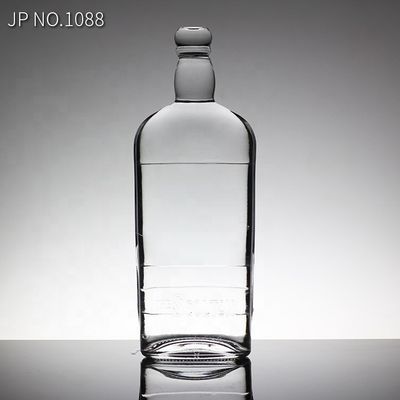 800 ml 1000 ml 3000 ml große Whisky Glasflasche Rund 500 ml Quadrat Glas Wasserflasche