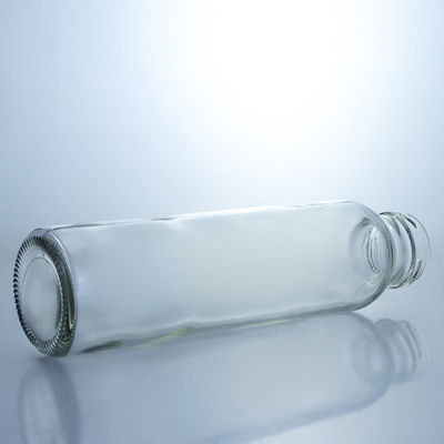 250 ml 320 ml 500 ml 750 ml 1 l klare Milchsaft Wasser Glasflasche mit individuellem Logo Schraubkappe