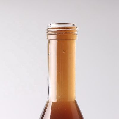 Körpermaterial Glas handgefertigt Transparente Flasche Transparente Glas Flasche