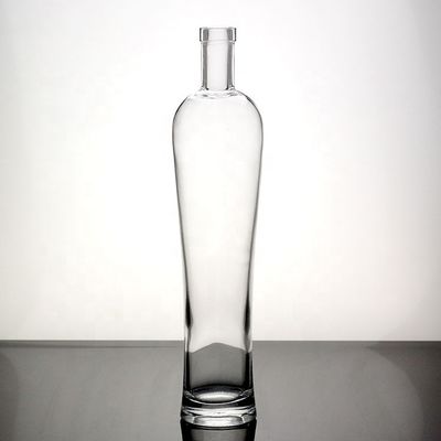 Bildschirmdruck Besonderheit hohe dünne Flasche lange Glasflasche Wodka 500 ml 750 ml